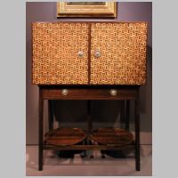 Ernest Gimson, cabinet 1891, Musee d'Orsay, photo by Sailko on Wikipedia.JPG